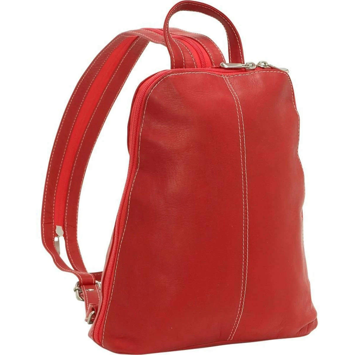LeDonne Leather U-Zip Women's Sling/Backpack 6 LeDonne Leather U-Zip Women's Sling/Backpack - Image 6