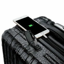 Luggage Tech Monaco SMART LUGGAGE 20" Carry On Spinner -suitcase sale Luggage Tech USB Port Charging Phone 1024x1024 2x 536cb557 61ea 4faa 851c eb6b65e7910b