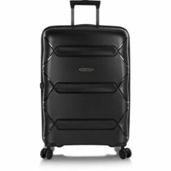 Heys Milos 26" Expandable Spinner -suitcase sale Milos 26 front black expandable 1500x1500 c0af8399 150c 4754 b63b 06ad7e09520a