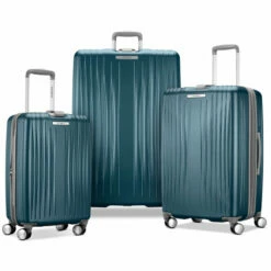 Samsonite Opto 3 Hardside 3 Piece Spinner Set -suitcase sale OPTO3 3Piece FrostTeal