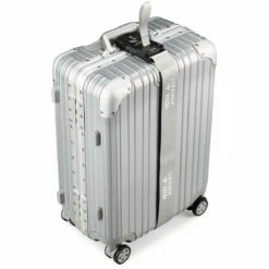 Luggage Tech SMART Strap/Scale/Lock 21 Luggage Tech SMART Strap/Scale/Lock -suitcase sale Smart Belt Silver2 on luggage vertical 1024x1024 2x bac9063b 6b2d 432c 9a73 21d9f886916e
