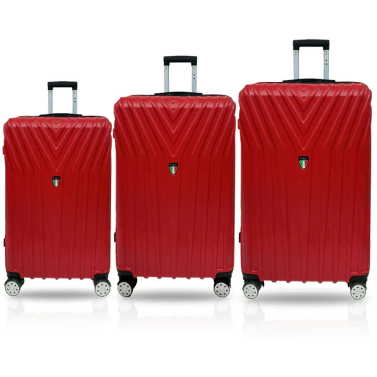 Tucci Bordo T0323 ABS 3pc Luggage Set 1 Tucci Bordo T0323 ABS 3pc Luggage Set