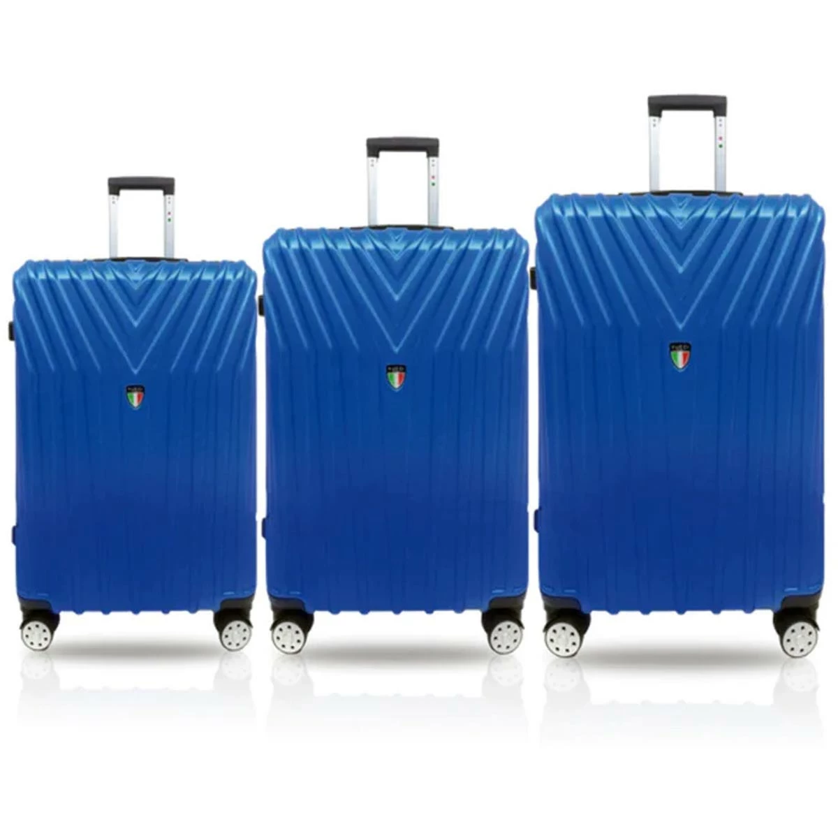 Tucci Bordo T0323 ABS 3pc Luggage Set 3 Tucci Bordo T0323 ABS 3pc Luggage Set - Image 3