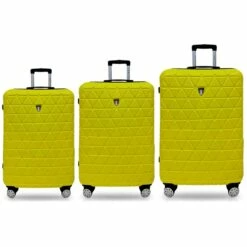 Tucci Tessere T0325 ABS 3pc Luggage Set