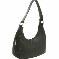 LeDonne Leather Classic Hobo Handbag -suitcase sale TR 1090B BK1 47799.1394647673.1280.1280 12717