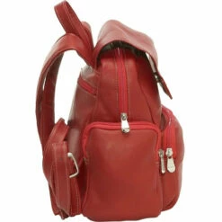 LeDonne Leather Womens Multi Pocket Backpack 11 LeDonne Leather Womens Multi Pocket Backpack -suitcase sale TR 125 side 55548.1384008150.1280.1280 63304