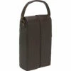 LeDonne Leather 2 Bottle Wine Tote