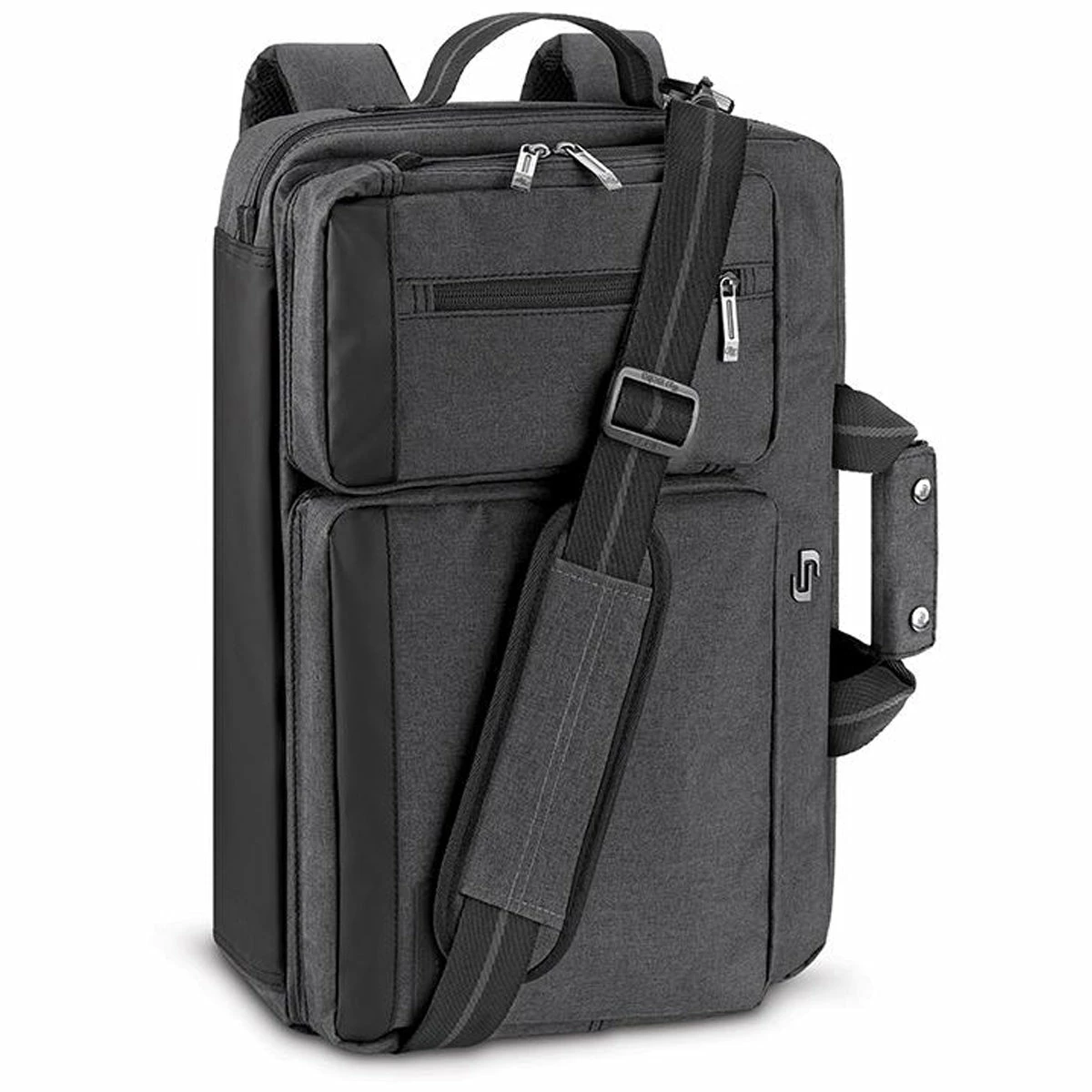 Solo New York Duane Hybrid Briefcase Backpack 13 Solo New York Duane Hybrid Briefcase Backpack - Image 13