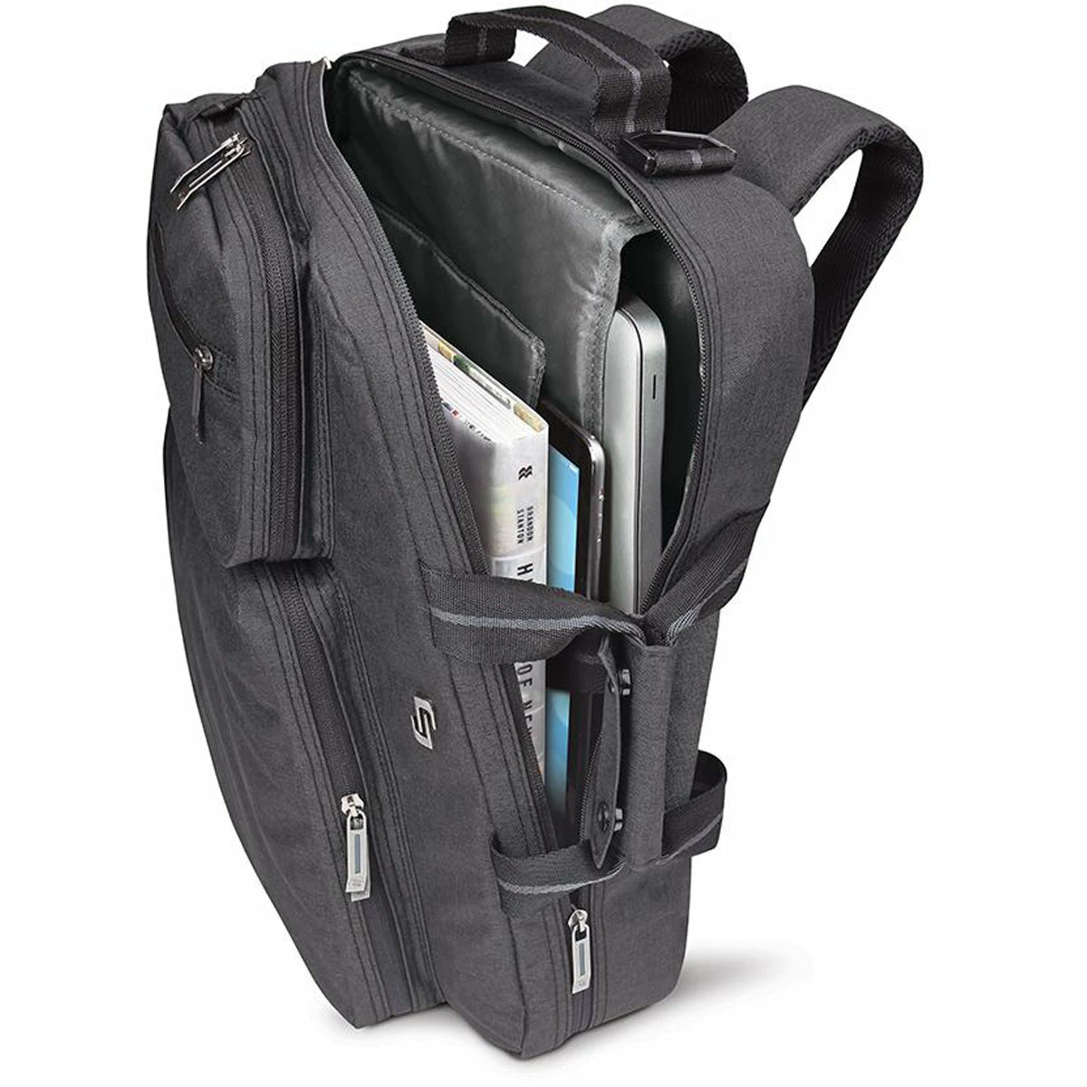 Solo New York Duane Hybrid Briefcase Backpack 5 Solo New York Duane Hybrid Briefcase Backpack - Image 5