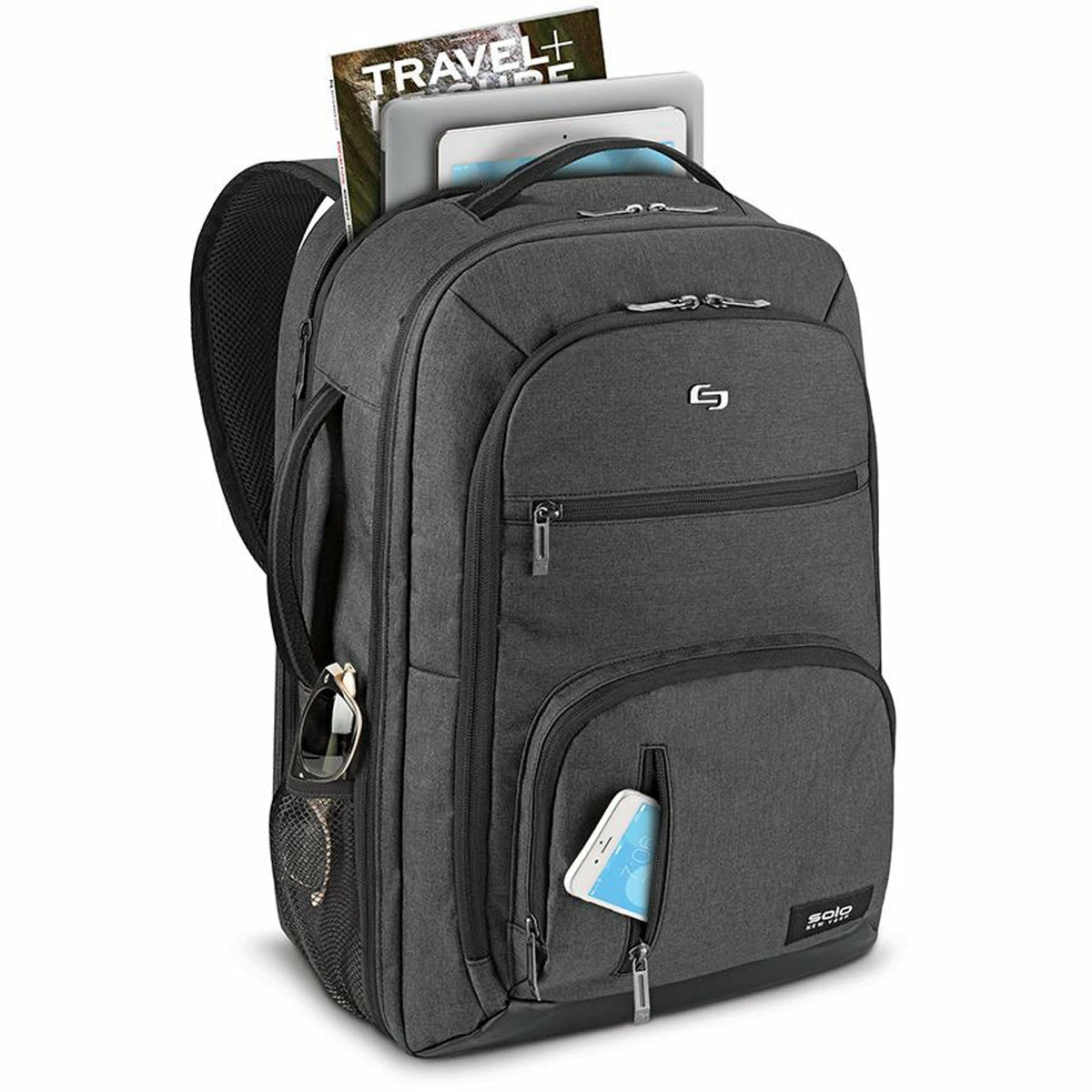 Solo New York Grand Travel TSA Backpack 5 Solo New York Grand Travel TSA Backpack - Image 5