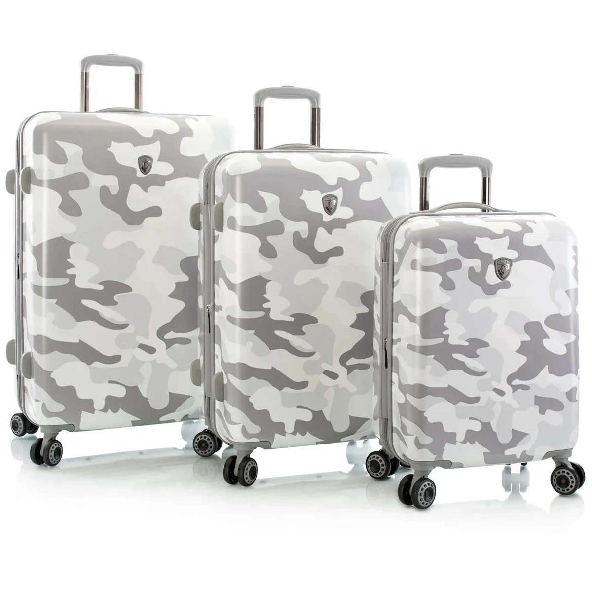 Heys White Camo Fashion Spinner 3pc Set 1 Heys White Camo Fashion Spinner 3pc Set
