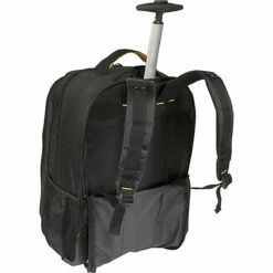 A. Saks EXPANDABLE Wheeled Laptop Backpack -suitcase sale ae 19wc