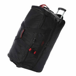 A. Saks EXPANDABLE 25 Inch Ballistic Wheeled Duffel