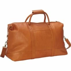 LeDonne Leather Colombian Vaquetta Classic Duffel 8 LeDonne Leather Colombian Vaquetta Classic Duffel -suitcase sale c 150 tan 95075.1579643344