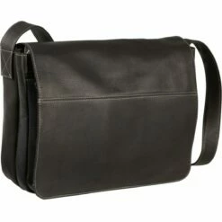 LeDonne Leather Full Flap Laptop Messenger Bag -suitcase sale ld 503 cafe 23181.1394080138.1280.1280 28235.1644426206