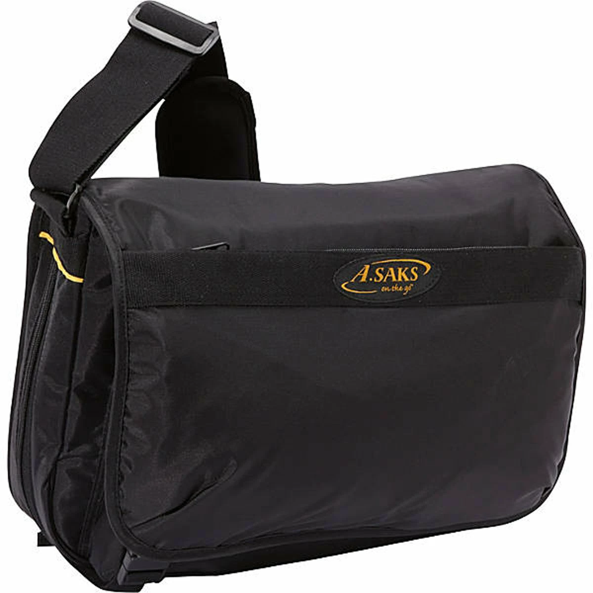 A. Saks EXPANDABLE Messenger Bag 1 A. Saks EXPANDABLE Messenger Bag