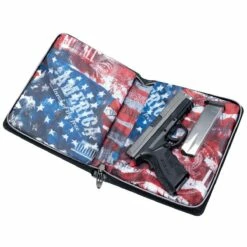 Subtle Patriot Covert Pistol Planner 10 Subtle Patriot Covert Pistol Planner -suitcase sale product Pistol Planner open with pistol mag