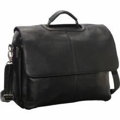 LeDonne Leather Vaquetta Flap Over Brief 8 LeDonne Leather Vaquetta Flap Over Brief -suitcase sale s l1600 1 88319
