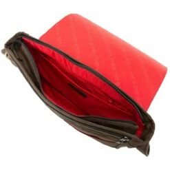 Manhattan Portage Waxed Nylon Sheridan Shoulder Bag (L) W/Back Zipper 9 Manhattan Portage Waxed Nylon Sheridan Shoulder Bag (L) W/Back Zipper -suitcase sale tk 4346z wn dbr inside2