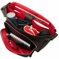 Manhattan Portage Waxed Nylon Whitehall Laptop Bag -suitcase sale tk 439 wn nvy prop2 1