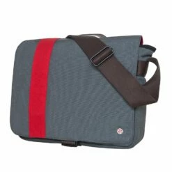Manhattan Portage Astor Shoulder Bag W/Back Zipper Medium -suitcase sale tk4288z w gry red angle